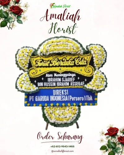 Papan Bunga Duka di P Berayan Darat Ii